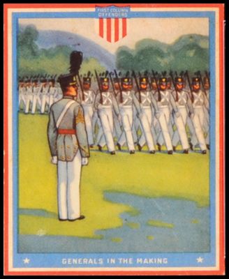 R50 1940 Goudey First Column Defenders 13 Generals In The Making